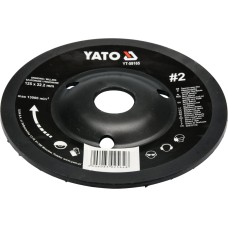 TARNIK SKOŚNY DO DREWNA 125MM NR2 YT-59165