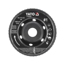 FREZ, TARNIK PEŁNY, WYPUKŁY 120X18 NR1 NA SZLIFIERKĘ KĄTOWĄ YT-59184