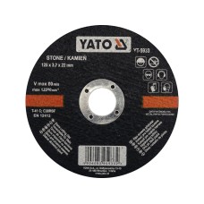 TARCZA DO CIĘCIA KAMIENIA 125X3,2X22 MM YT-5933