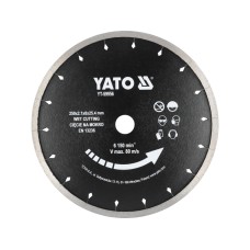 TARCZA DO CERAMIKI I TWARDEGO GRESU (NA MOKRO) 250MM, OTWÓR MOCUJĄCY 25,4MM YT-59956