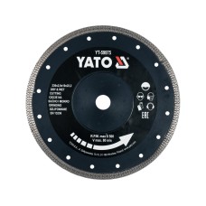 TARCZA DIAMENTOWA 230MM DO CIĘCIA I SZLIFOWANIA CERAMIKI YT-59975