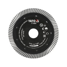 TARCZA DIAMENTOWA TURBO 115MM DO CIĘCIA GRESU YT-59981