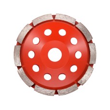 TARCZA SZLIFIERSKA DIAMENTOWA 125MM; GWINT M14 ; DO SZLIFOWANIA BETONU I JASTRYCHU YT-60322