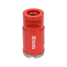 DIAMENTOWE WIERTŁO DO GRESU 30MM DO WIERCENIA NA SUCHO SZLIFIERKĄ KĄTOWĄ YT-60445