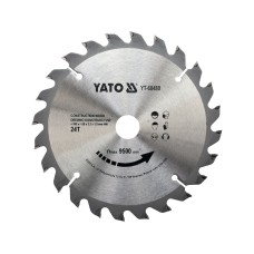 TARCZA WIDIOWA  DO DREWNA 160X24TX20MM YT-60480