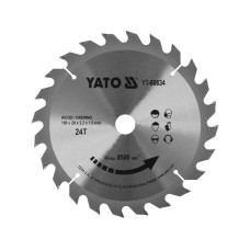 TARCZA WIDIOWA DO DREWNA 190X24TX20MM YT-60634