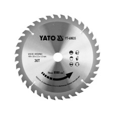 TARCZA WIDIOWA DO DREWNA 190X36TX20MM
DLA YT-82150 YT-60635