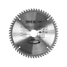 TARCZA WIDIOWA TARCZOWA DO ALUMINIUM 200X60TX30MM YT-6091