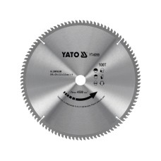 TARCZA WIDIOWA DO ALUMINIUM 350X100TX30MM YT-6099