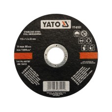 TARCZA DO CIĘCIA STALI NIERDZEWNEJ 115X1,2X22 MM YT-6101