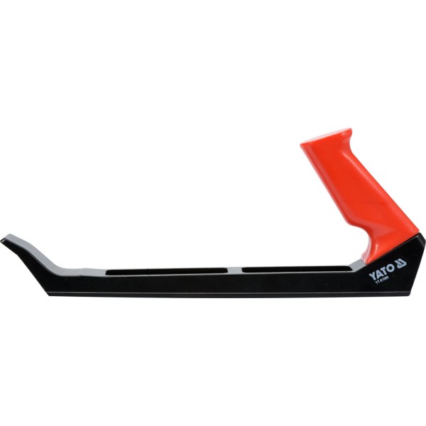 TARNIK DO GIPSU PŁASKI Z WYMIENNYM OSTRZEM-250 MM.KORPUS WYKONANY Z ALUMINIUM.RĘKOJEŚĆ Z ABS. YT-61680