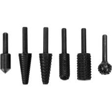 TARNIKI DO METALU 3SZT  I DREWNA 3SZT. NA WIERTARKĘ YT-61712