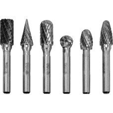 FREZY TRZPIENIOWE DO METALU 6SZT PREMIUM YT-61729