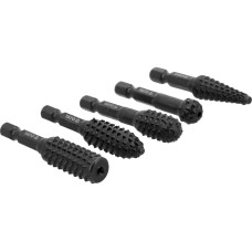 ZESTAW FREZÓW DO DREWNA 5 SZT.HEX YT-61747