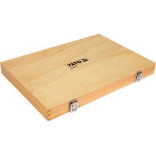 NOŻE DO TOCZENIA DREWNA KPL. 8 SZT YT-62780