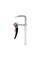 STALOWY ŚCISK ZAPADKOWY 250 X 100 MM TYPU F, LISTWA 19,5 X 9,5 MM, CHROMOWANY, SZYBKONASTAWNY YT-63952