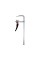 STALOWY ŚCISK ZAPADKOWY 400 X 100 MM TYPU F, LISTWA 19,5 X 9,5 MM, CHROMOWANY, SZYBKONASTAWNY YT-63954