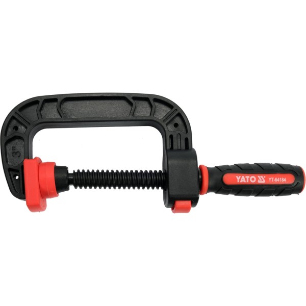 ŚCISK TYP C NYLONOWY 75 MM YT-64184