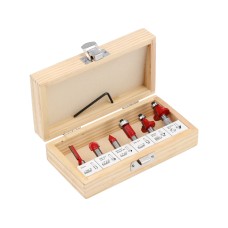 FREZY WIDIOWE DO DREWNA TRZPIEŃ FI 8 MM, KPL. 6 SZT YT-68001