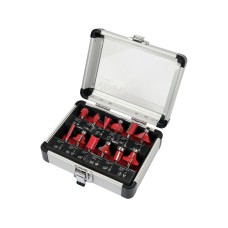 FREZY WIDIOWE DO DREWNA, TRZPIEŃ FI 6 MM, ZESTAW 12 SZT. YT-68006