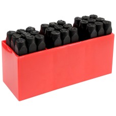 ZNACZNIKI NUMERATORY LITEROWE 8 MM, ZESTAW 27 SZT. YT-6863