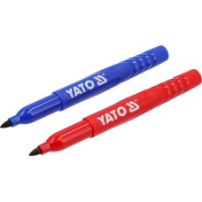 MARKERY KPL. 2 SZT / NIEBIESKI-CZERWONY YT-69301