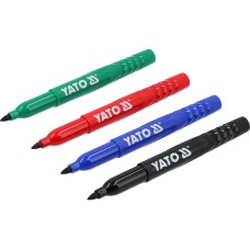 MARKERY TECHNICZNE OPK. 36 SZT / CZARNY-ZIELONY-NIEBIESKI-CZERWONY YT-69310