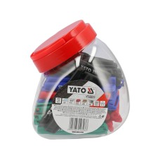 MARKERY TECHNICZNE MINI OPK. 72 SZT / CZARNY-ZIELONY-NIEBIESKI-CZERWONY YT-69311