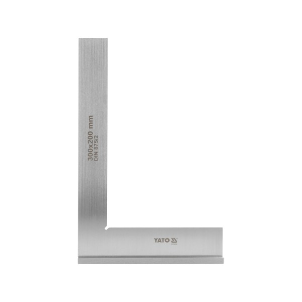 KĄTOWNIK ŚLUSARSKI ZE STOPKĄ 300X200 MM KL II YT-70765
