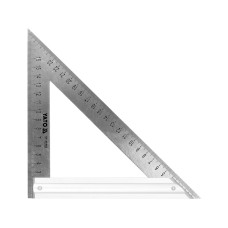 EKIERKA METALOWA 270 MM ZE STOPKĄ YT-70781