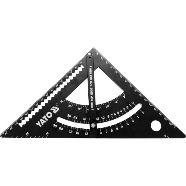 KĄTOWNIK ALUMINIOWY 170 MM -EKIERKA YT-70782