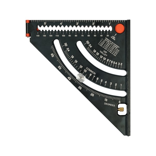 KĄTOWNIK ALUMINIOWY ZE STOPKĄ 140 MM -EKIERKA YT-70783