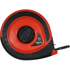 TAŚMA MIERNICZA 30 M X 15 MM Z WŁÓKNA SZKLANEGO, GŁADKA, III KLASA DOKŁADNOŚCI YT-71571