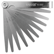 SZCZELINOMIERZ 100 MM, 17 LISTKÓW, 0,02-1 MM YT-7220