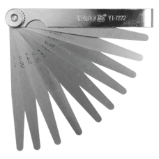 SZCZELINOMIERZ 100 MM, 10 LISTKÓW, 0,05-0,5 MM YT-7222