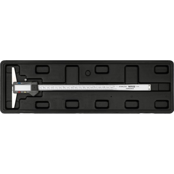 GŁĘBOKOŚCIOMIERZ ELEKTRONICZNY 250 MM YT-72252