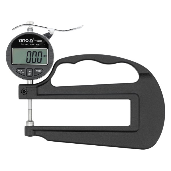 CYFROWY MIERNIK GRUBOŚCI 12,7 /0,001 MM DO BLACH YT-72322