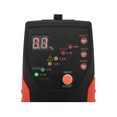 TESTER PŁYNU HAMULCOWEGO Z ELEKTRONICZNYM WYŚWIETLACZEM I ELASTYCZNĄ SONDĄ YT-72985