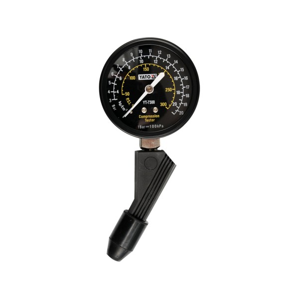 MIERNIK CIŚNIENIA SPRĘŻANIA, ADAPTER STOŻKOWY YT-7300