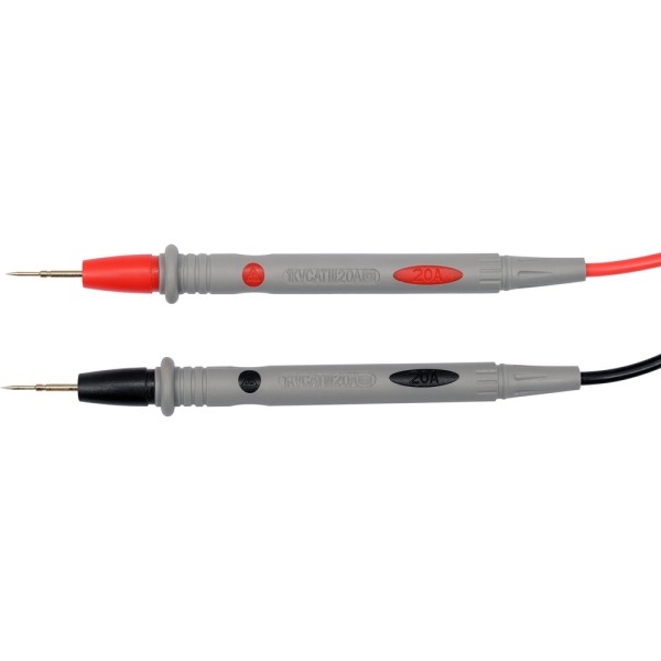 SONDY POMIAROWE DO MIERNIKÓW CYFROWYCH SILIKONOWA IZOLACJA OSTRE KOŃCÓWKI TYPU IGŁA YT-73077