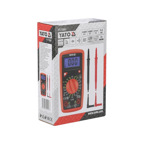 WIELOFUNKCYJNY MIERNIK CYFROWY YT-73081