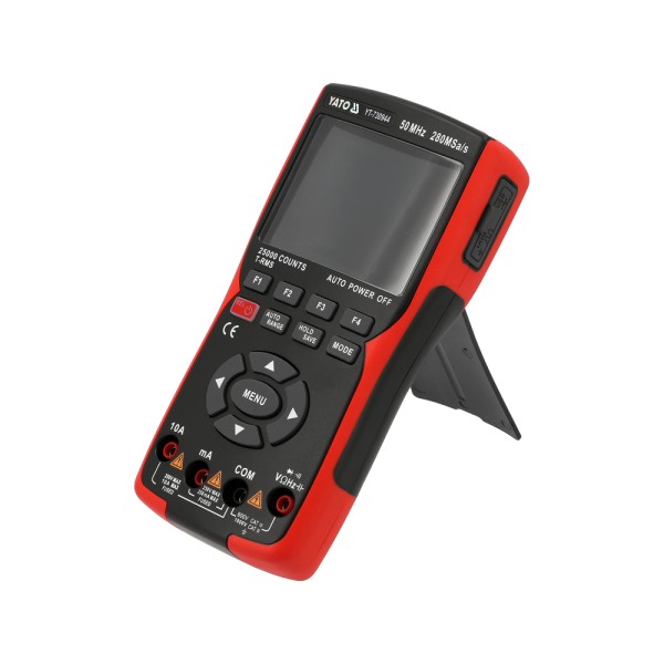 3 W 1 OSCYLOSKOP, MIERNIK CYFROWY, GENERATOR 280MSA/S 50MHZ YT-730944