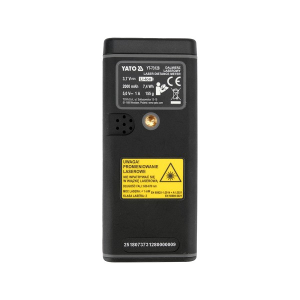 DALMIERZ LASEROWY Z PODGLĄDEM VIDEO 120M YT-73128