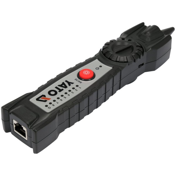 LOKALIZATOR KABLI I TESTER PRZEWODÓW SIECIOWYCH RJ11 RJ45 ODPORNY NA ZAKŁÓCENIA YT-73137