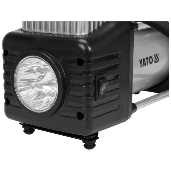 KOMPRESOR SAMOCHODOWY Z LAMPĄ LED, 250W YT-73462