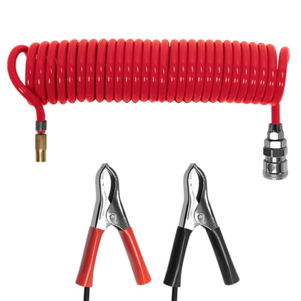 KOMPRESOR SAMOCHODOWY Z LAMPĄ LED, 250W YT-73462