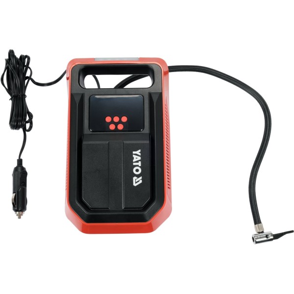 KOMPRESOR SAMOCHODOWY Z WYŚWIETLACZEM LCD YT-73470