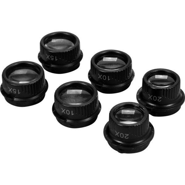 LUPY Z OŚWIETLENIEM I UCHWYTEM NA GŁOWĘ POWIĘKSZENIE X10, X15, X20, X25 YT-73840