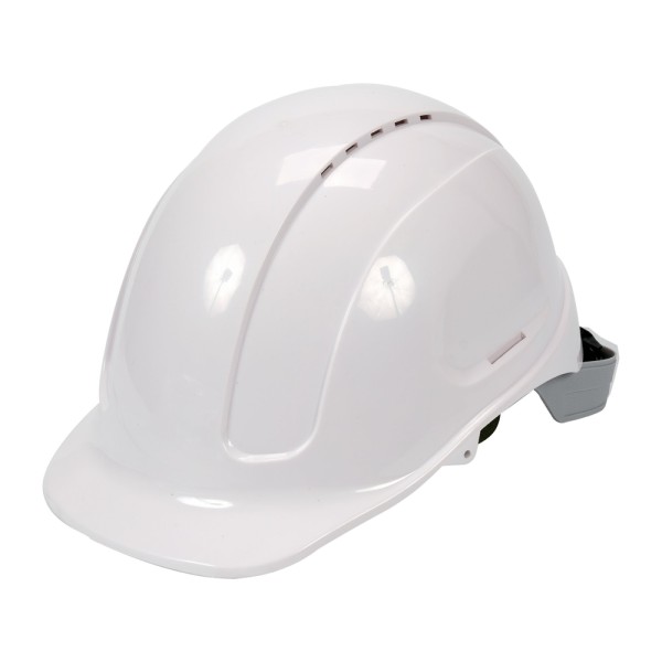 KASK OCHRONNY BIAŁY WYSOKI KOMFORT SZYBKA REGULACJA ABS YT-73972