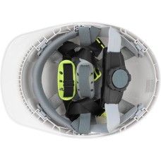 KASK OCHRONNY BIAŁY WYSOKI KOMFORT SZYBKA REGULACJA ABS YT-73972